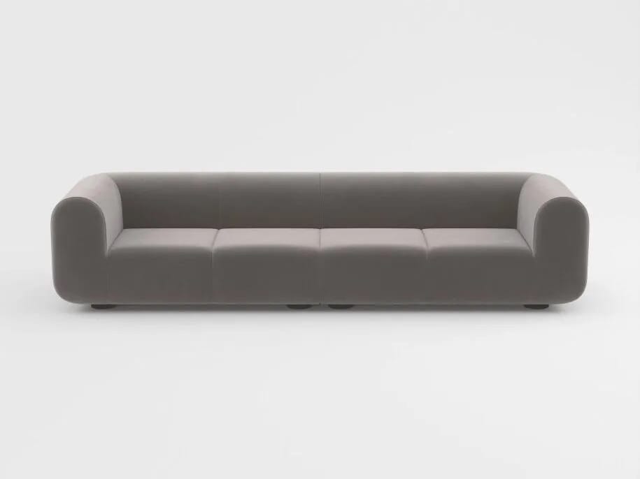 5-местный модульный тканевый диван Tom Dixon Plump sofa ARCH-00081852