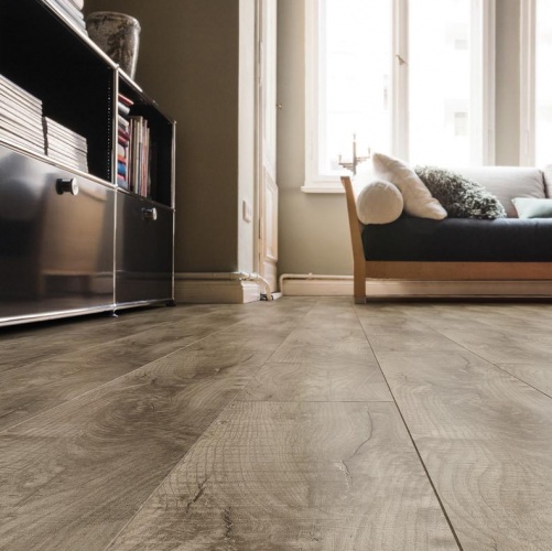 Пробка Haro Arteo XL design Шэбби Серый Дуб (Гладкая) 1235х195 мм 1000900157 - Вид №2