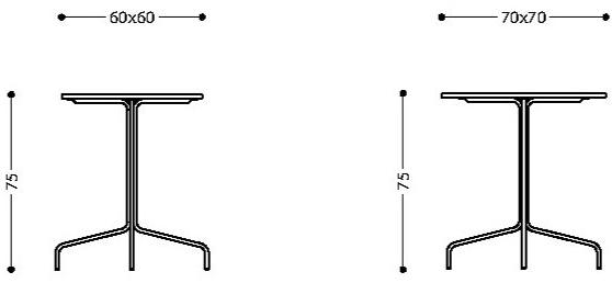 LAMM Стол для контрактов с основанием 4 звезды Lucky sun-id-1428046 - Вид №3