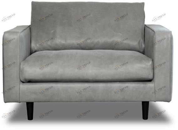 BAXTER Кожаное кресло с подлокотниками Stoccolma sun-id-1416560