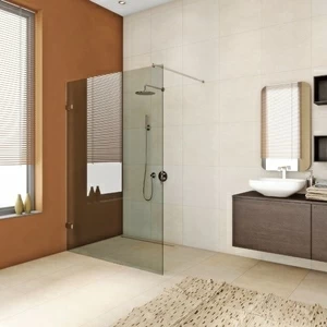 Душевая перегородка в нишу 110x200 GK-861NAITL стекло прозрачное 6 мм GUTEWETTER TREND DOOR