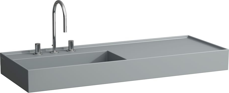 H8133327581581 Раковина, полочка справа, со специальным скрытым сливом LAUFEN PRO - Вид №8