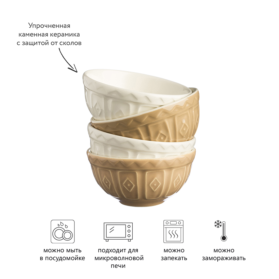 2001.126 Набор чаш cane, 200 мл, 4 шт. Mason Cash  - Вид №6