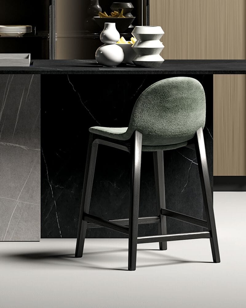 Мягкий стул с деревянным каркасом Dall'Agnese Hull ARCH-00074594 - Вид №1