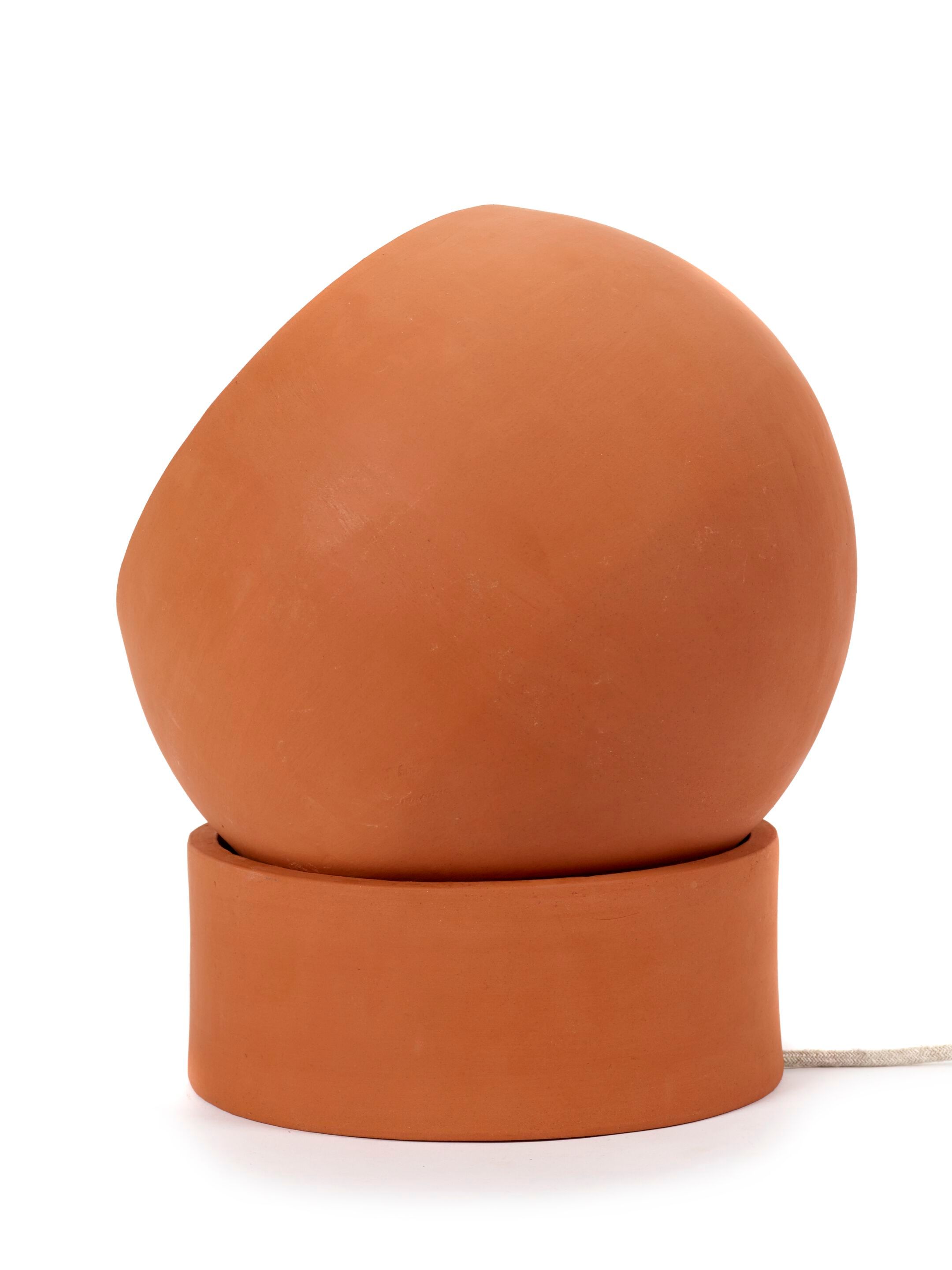 Регулируемая терракотовая светодиодная напольная лампа Serax Terra Light ARCH-00106676 - Вид №1