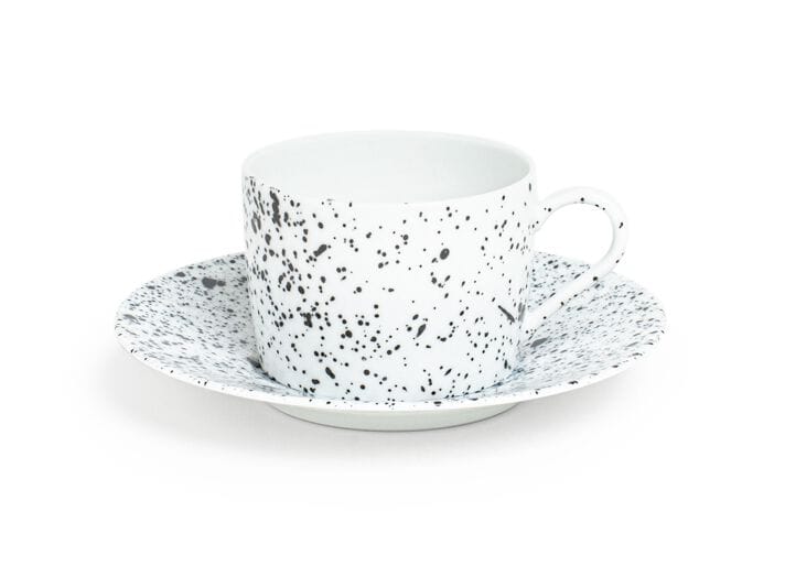 Фарфоровая чашка с блюдцем Non Sans Raison ARCH-00002364