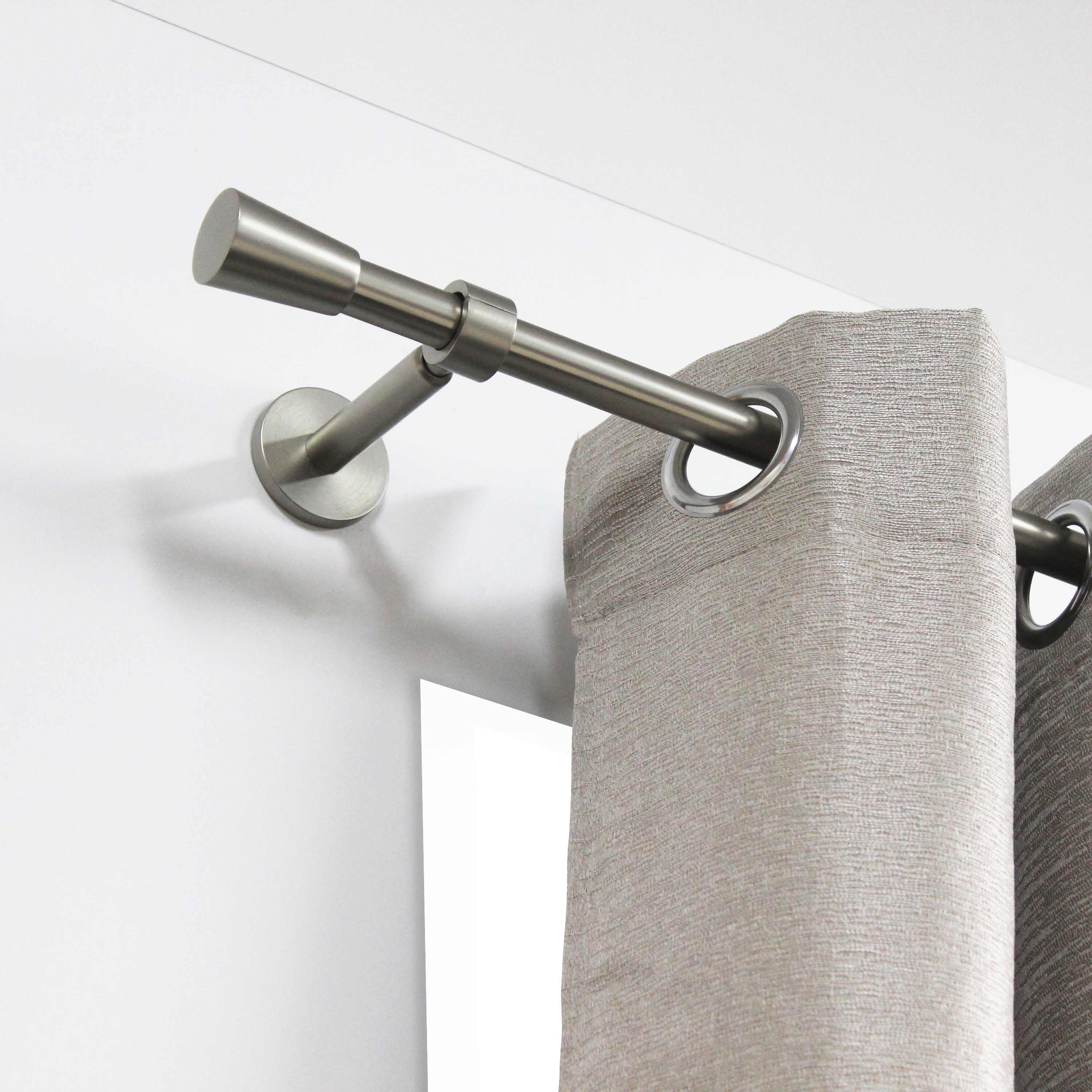 INSPIRE Наконечники Поммель для карнизов, матовый никель, 6 см, 2 шт 82549335 STLM-0029533 - Вид №4
