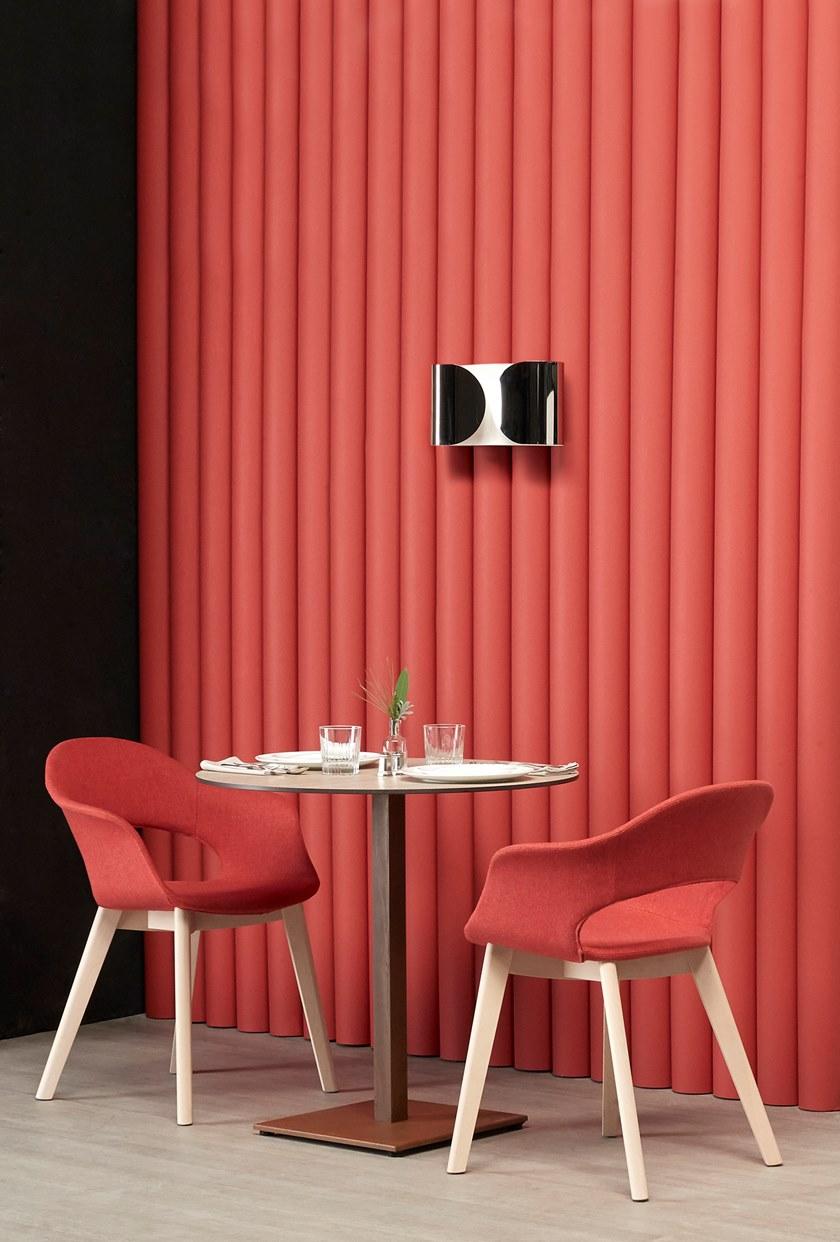 SCAB DESIGN Стул из ткани с подлокотниками Lady b sun-id-1357903 - Вид №2