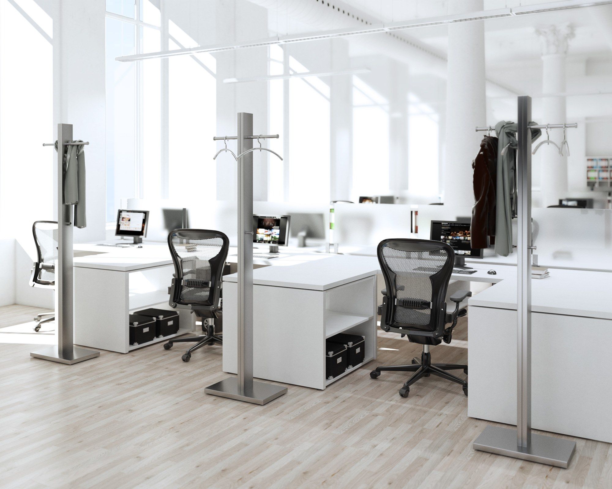 Напольная вешалка из нержавеющей стали SCHNEEWEISS interior Mister T ARCH-00143714 - Вид №2