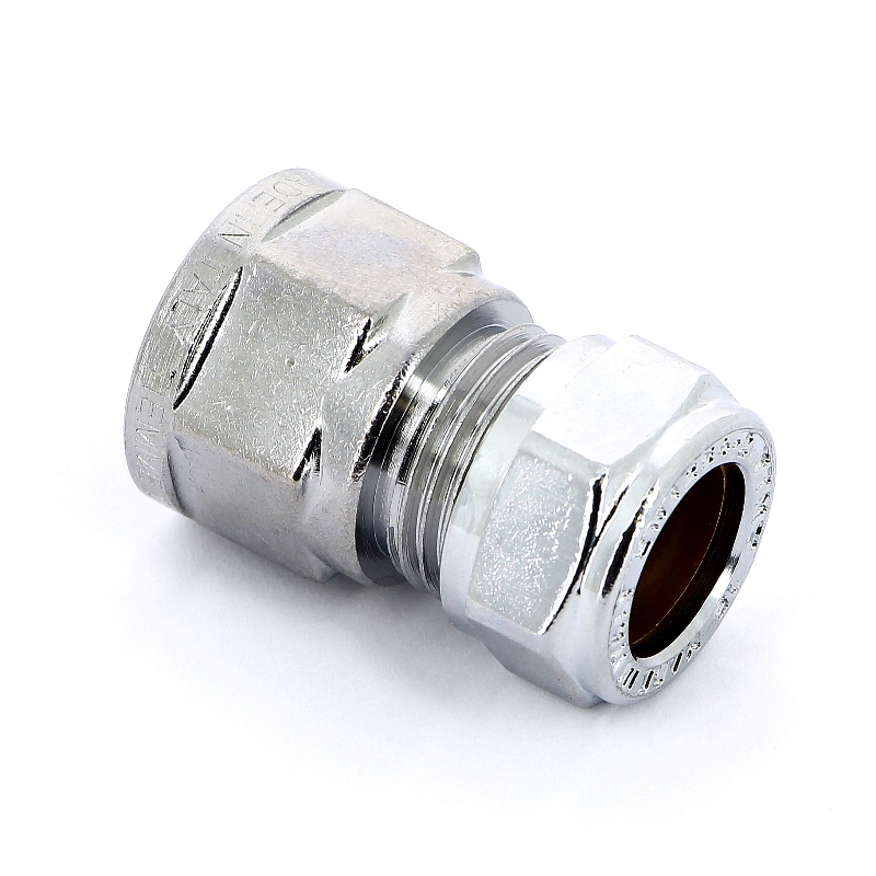 Муфта обжим-В хромированная TIEMME 15х1/2" 1130048 - Вид №3