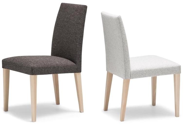 Andreu World Стул из мягкой ткани Anna Si1372 - Вид №1