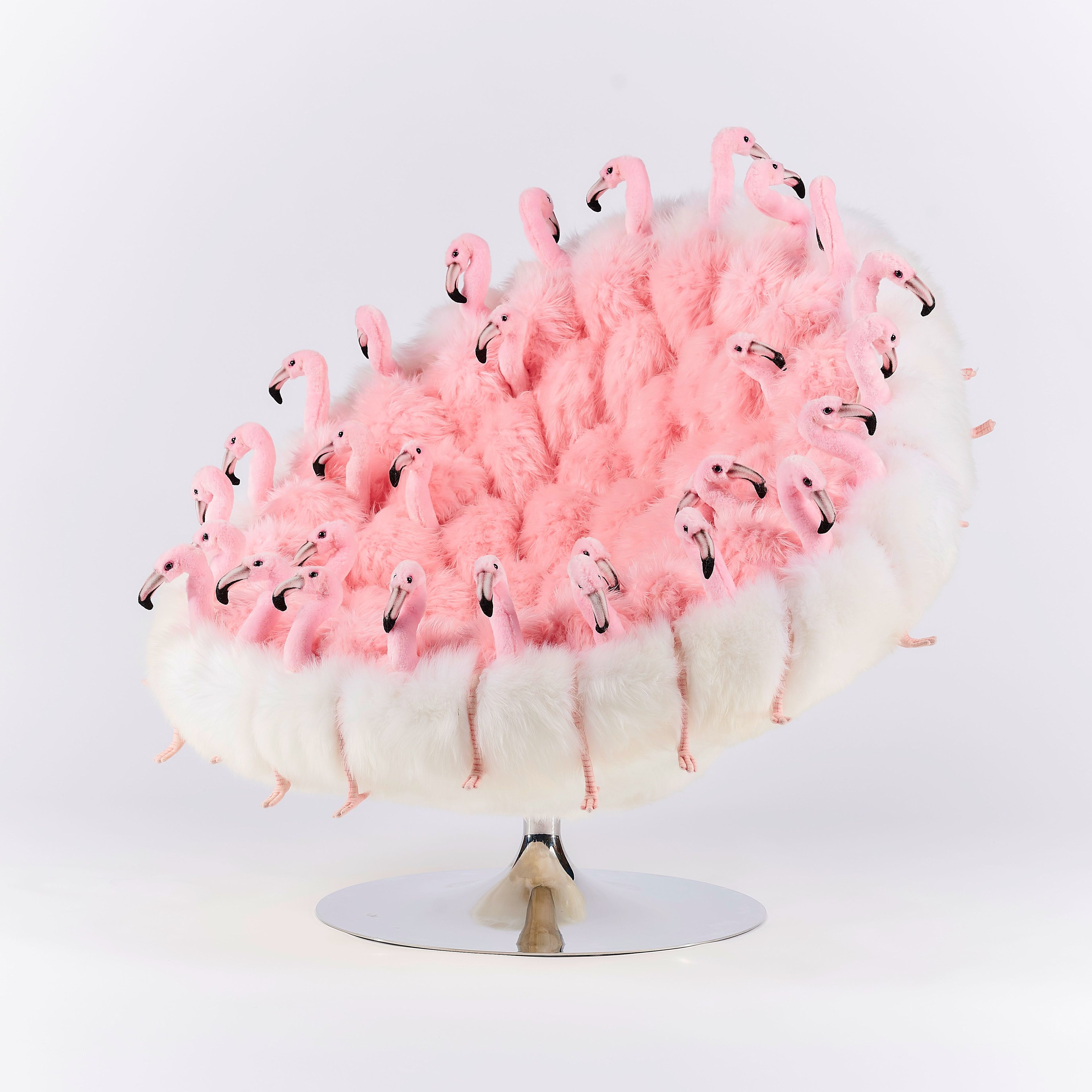 Полиэфирное кресло APCOLLECTION фламинго ARCH-00113686 - Вид №4