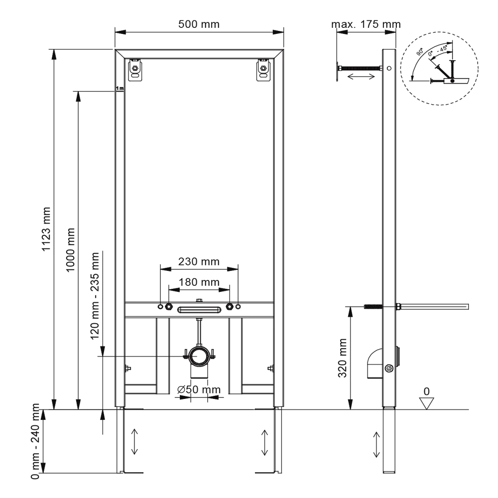 Инсталляция Beges Slim для биде 82166148 STLM-2079557 BERGES WASSERHAUS  - Вид №4