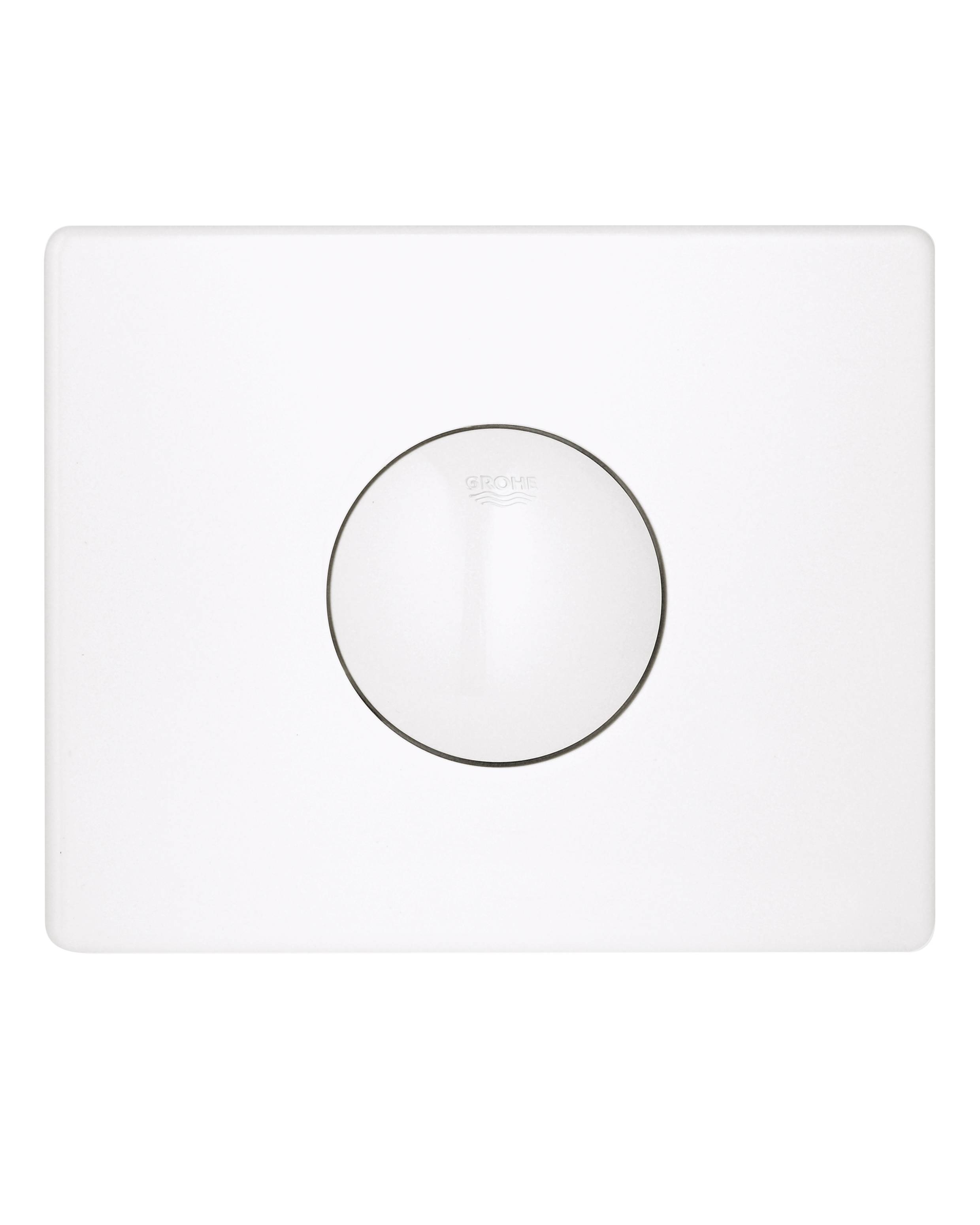 Панель смыва для унитаза GROHE Skate (1 режим смыва), альпин-белый (38573SH0) - Вид №4