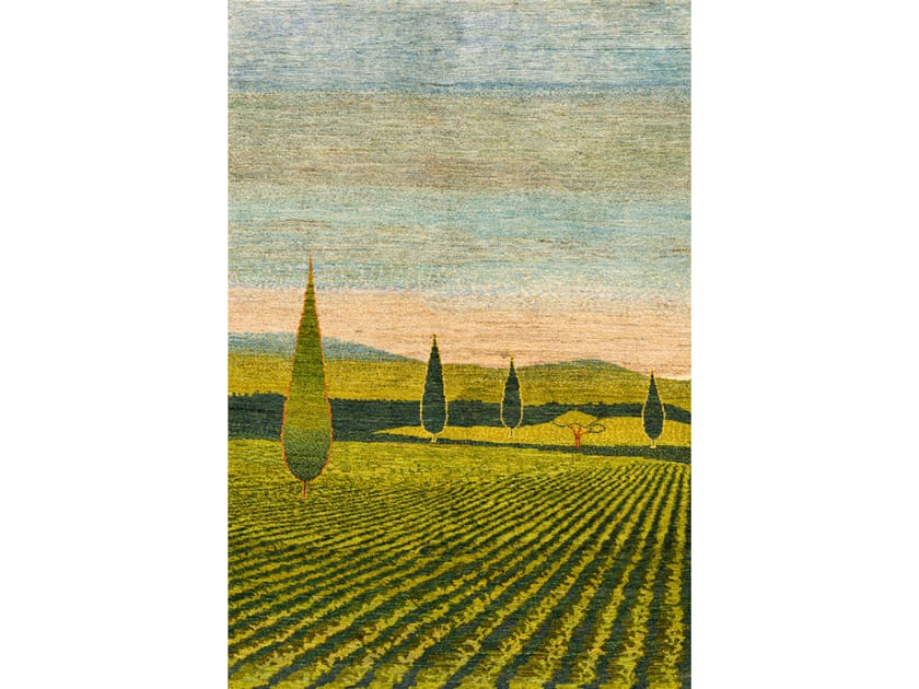 Прямоугольный шерстяной ковер Zollanvari Gabbehs Landscapes ARCH-00111603