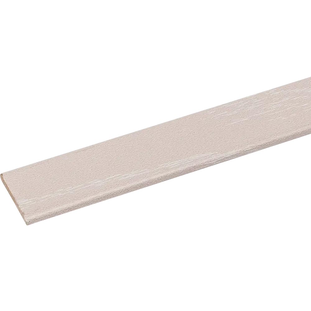 82403679 Планка завершающая 3x26x2600 мм МДФ цвет ясень перламутровый STLM-1014535 Santreyd 