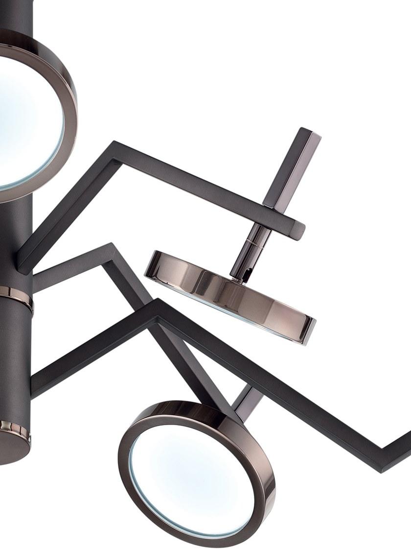 Euroluce Lampadari Металлический светодиодный подвесной светильник Vector sun-id-1373905 - Вид №3