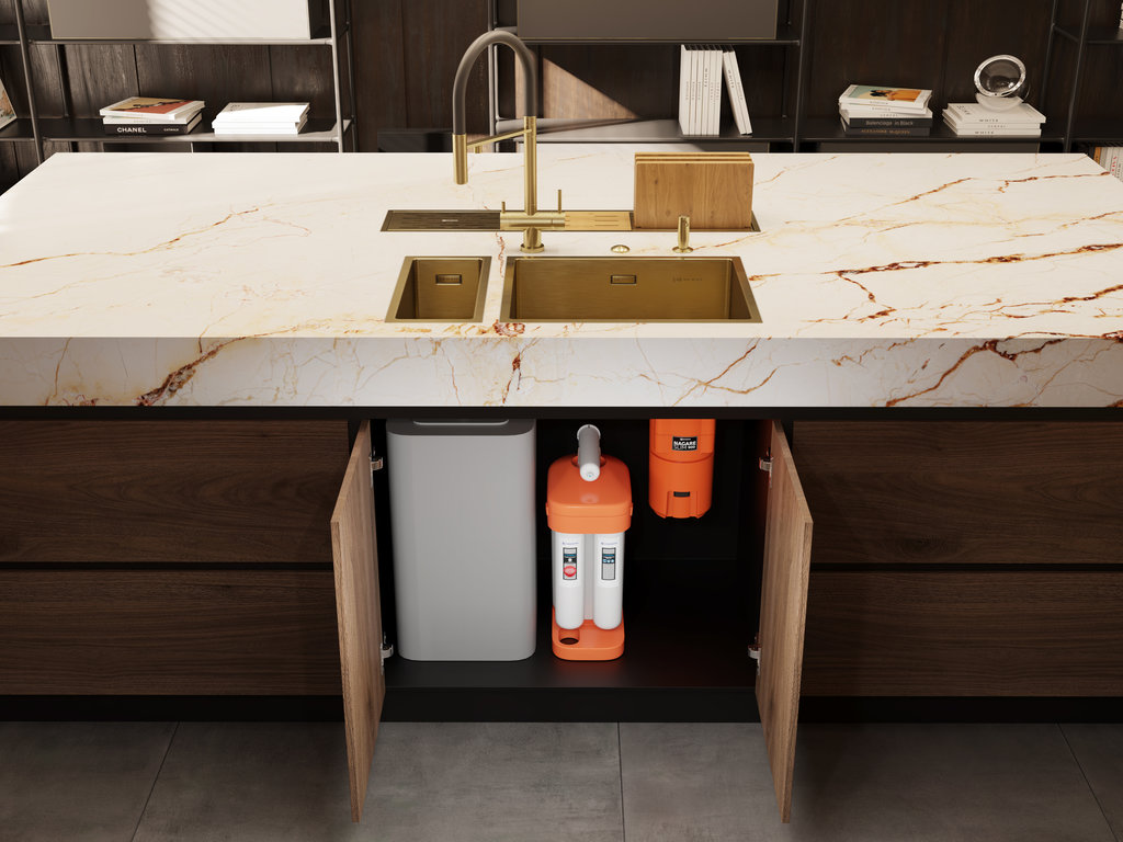 Кухонная мойка Taki 54-U/IF Side SF LG OMOIKIRI 4997092 - Вид №2