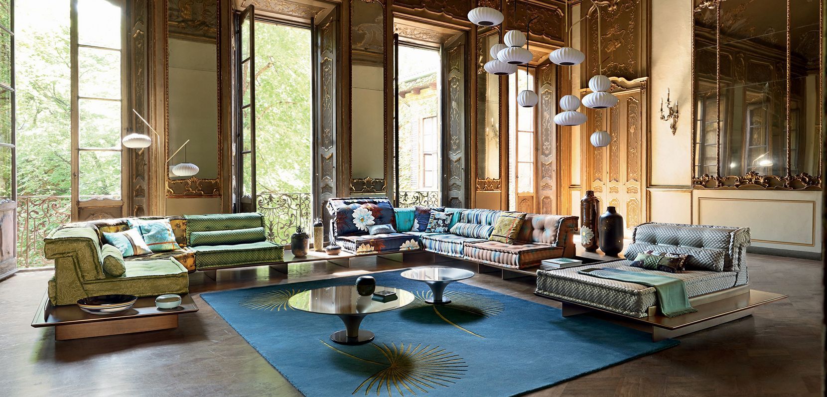 Ткань диван ROCHE BOBOIS Mah Jong ARCH-00011530 - Вид №1