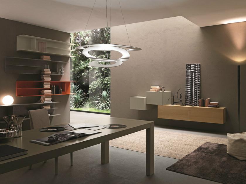 Presotto Подвесной лакированный буфет Inclinart rovere vissuto sun-id-1393765 - Вид №1