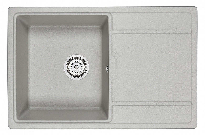7804, БАЗАЛЬТ, кухонная мойка, кварц GRANULA 7804-ST196 - Вид №1