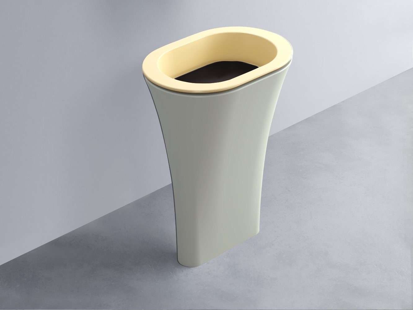 AMLA65-CN+AMPILO-LV+AMCOLO-PM Раковина Amedeo Ovale отдельностоящая cielo Enjoy + Amedeo Ceramica Cielo