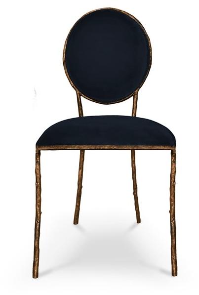 KOKET Стул Medallion с обивкой из бархата Enchanted sun-id-1391450 - Вид №1