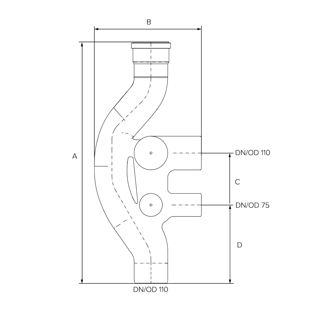 03640 Крестовины Tece  - Вид №1