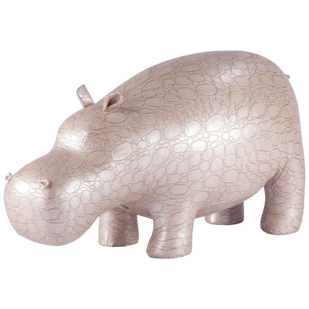 74106 Банкетка Пуф Бегемот большой Жемчуг BOGACHO 4627138152546