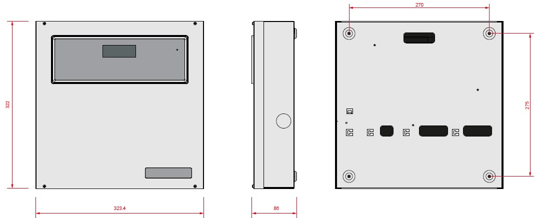 INIM ELECTRONICS 24в и 1,5 подстанция питания Smartlevel sun-id-1394138 - Вид №1