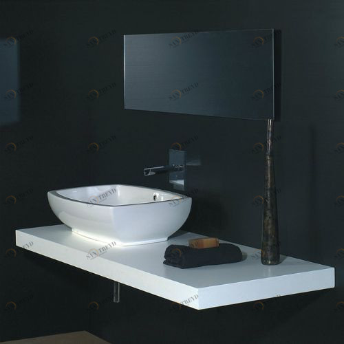 41811 Накладная раковина на столешницу  овальная Santreyd 