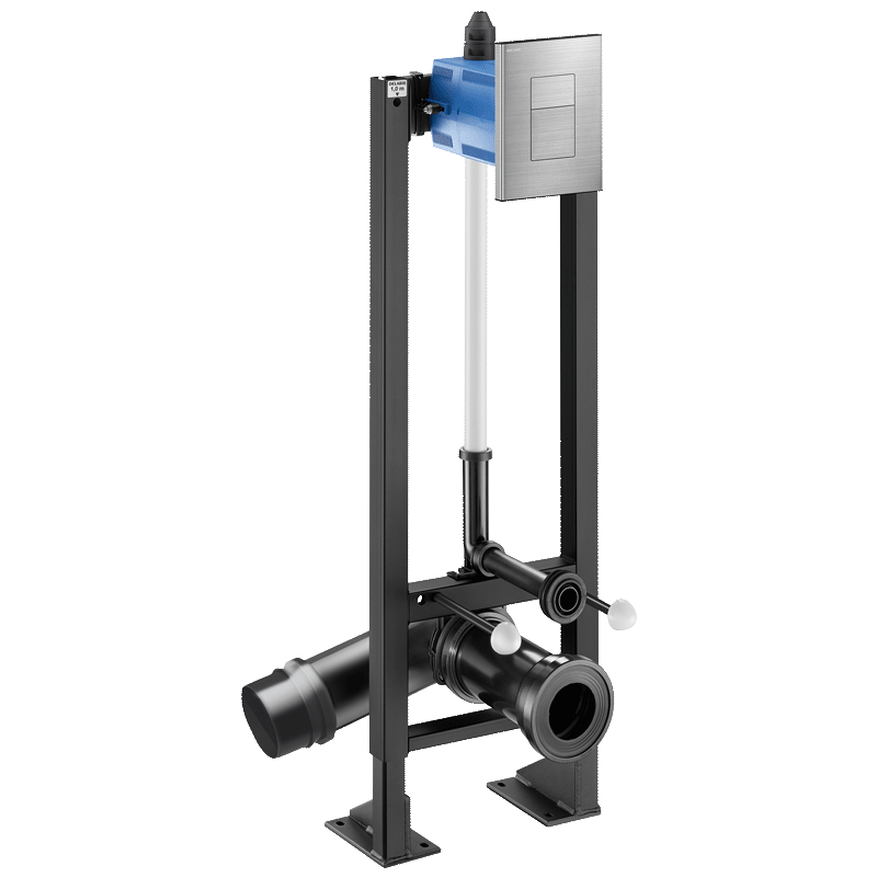 564065DE-763000 Опорная рама для унитаза TEMPOFIX 3 с порционным краном DELABIE 