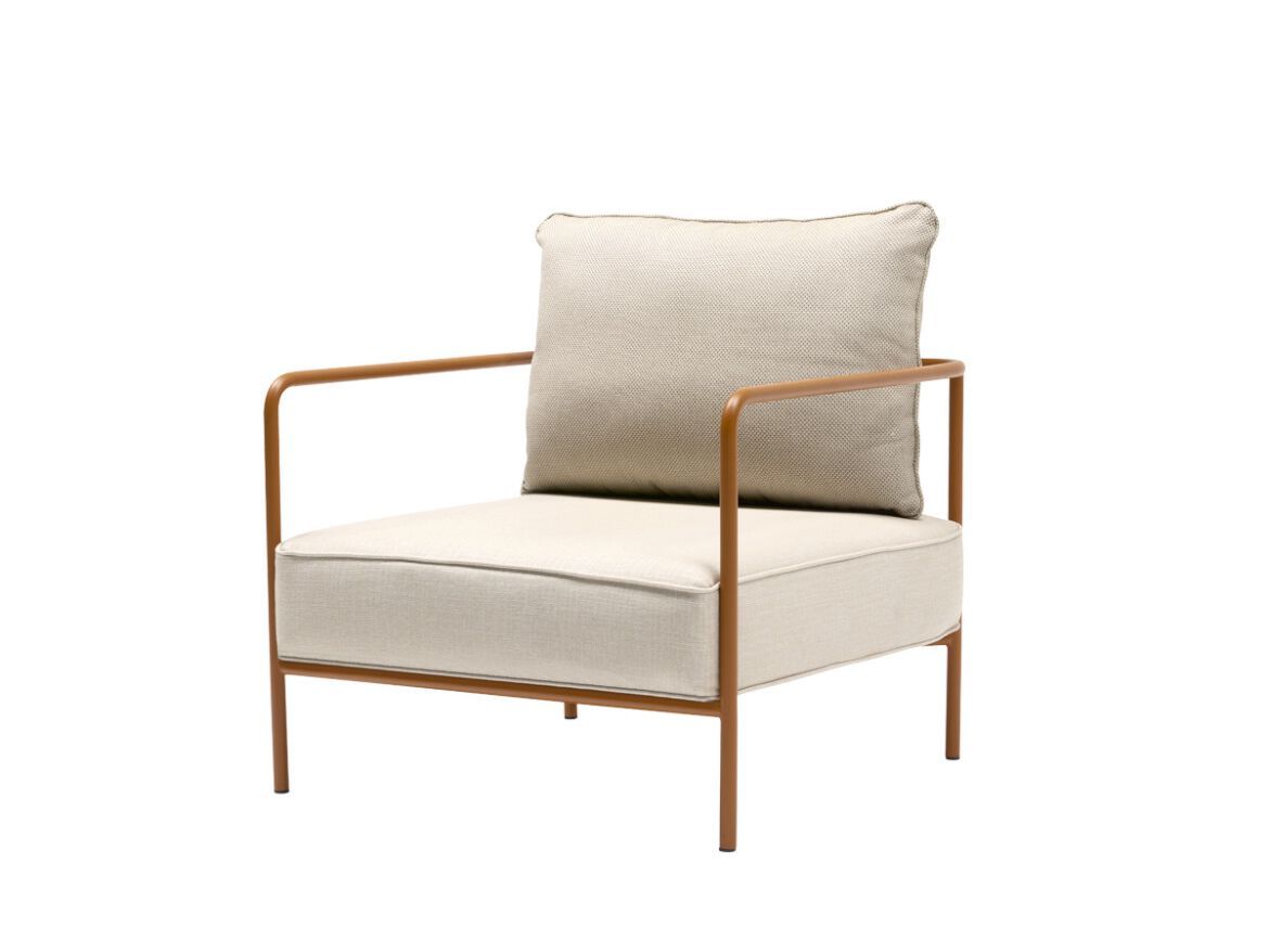 Стул для сада из стали и ткани S-CAB лоскут ARCH-00046587 - Вид №5