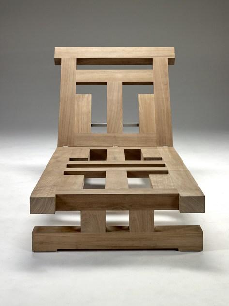 Royal Botania Садовая кушетка из тика на колесиках Nara sun-id-1444637 - Вид №8