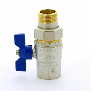 Кран шаровой НВ с разъемным соединением EVOLUTION бабочка F.I.V. 1"