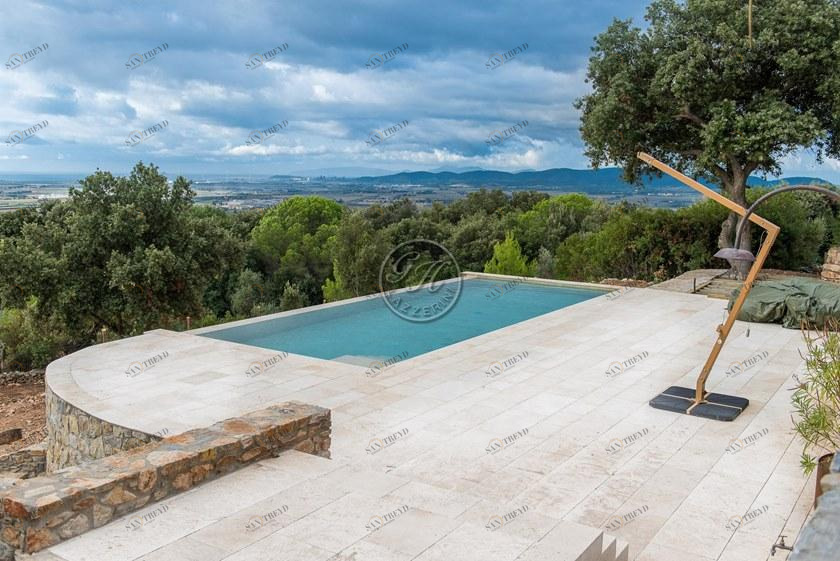 GH LAZZERINI Пейзажный бассейн из натурального камня с водопадом sun-id-1463669