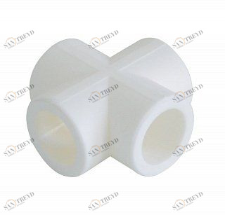 Крестовина KALDE D25 полипропиленовая белая 3212CRS250000