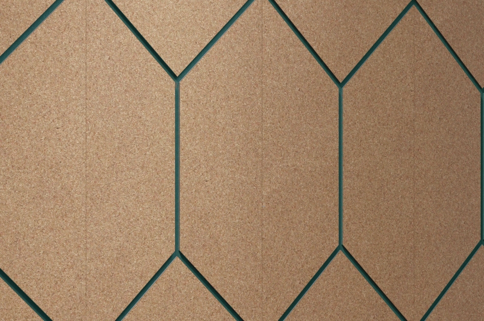315 048 685 Пробковая 3D-плитка для стен Sky GRANORTE Groovy