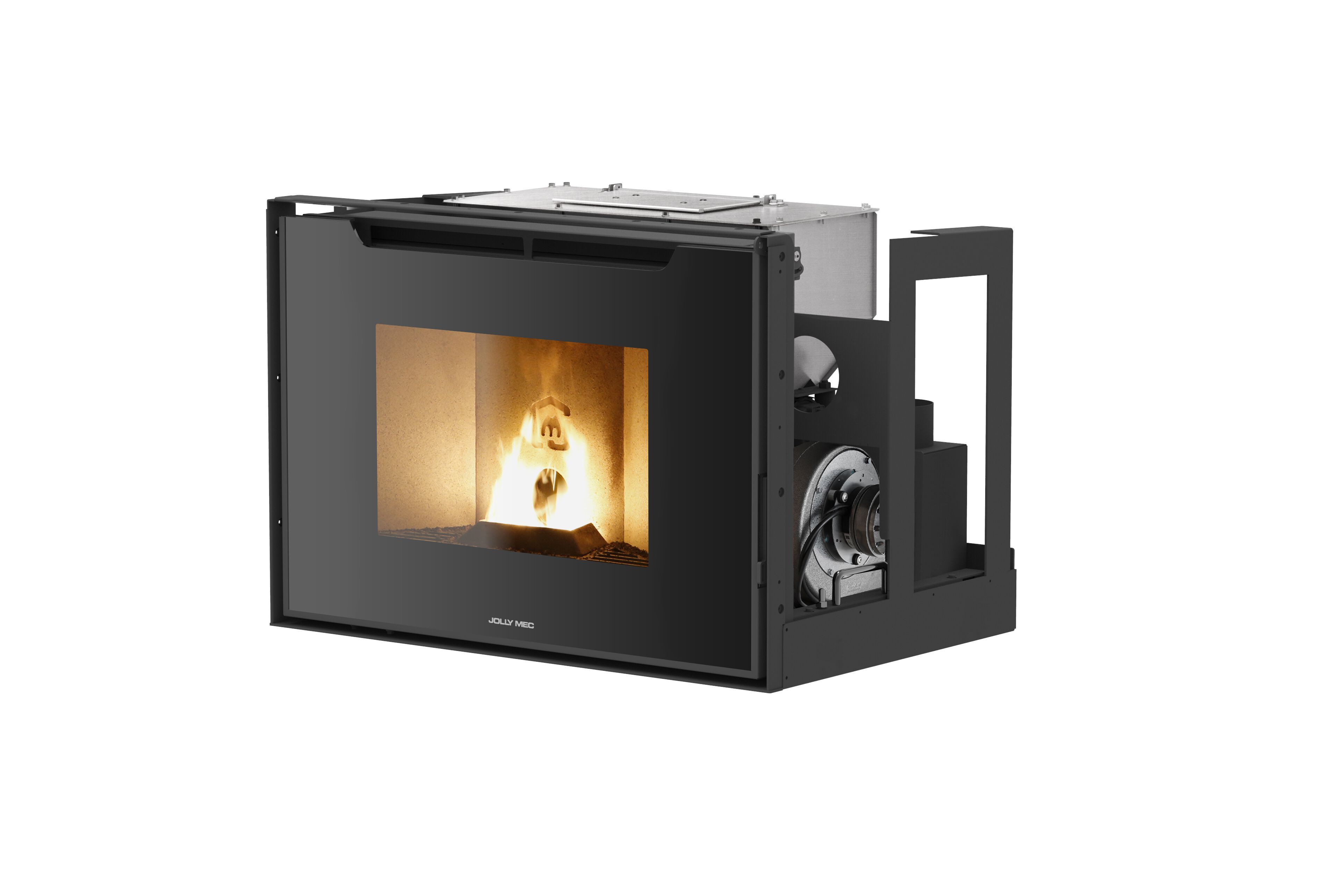 Вставка для камина на пеллетах класса A+ Jolly Mec воздушные системы ARCH-00137340 - Вид №4