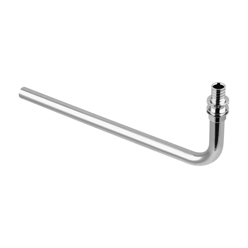 Трубка для радиатора Г-образная Pro Aqua 1000x20 мм латунь STLM-2164212