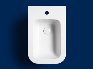 Керамическое подвесное биде с переливом