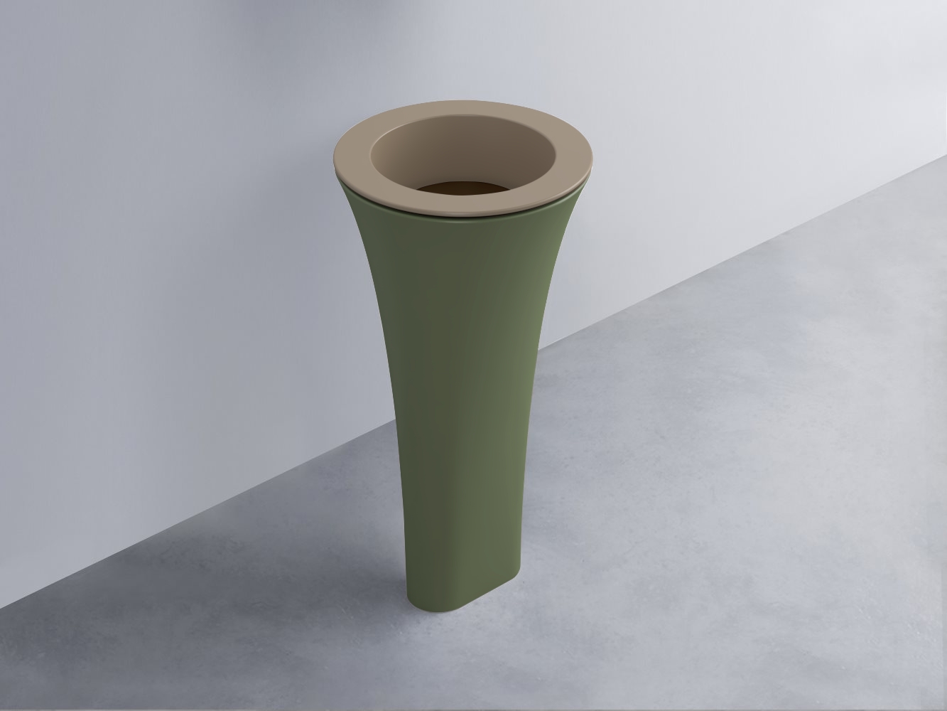 AMLA45-AN+AMPILT-CA+AMCOLT-AG Раковина Amedeo Tondo отдельностоящая cielo Enjoy + Amedeo Ceramica Cielo