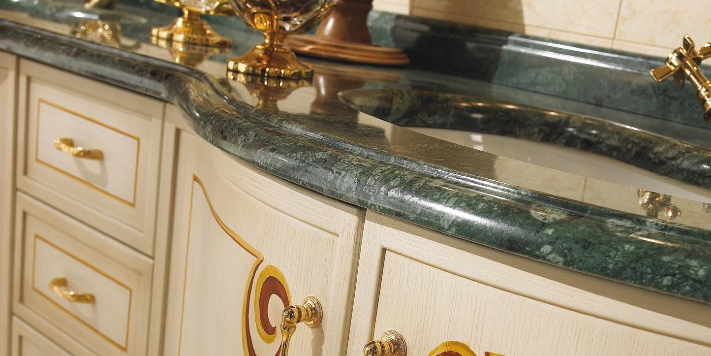 Комплект мебели для ванной 13/8 LINEATRE Gold Componibile 138 - Вид №1