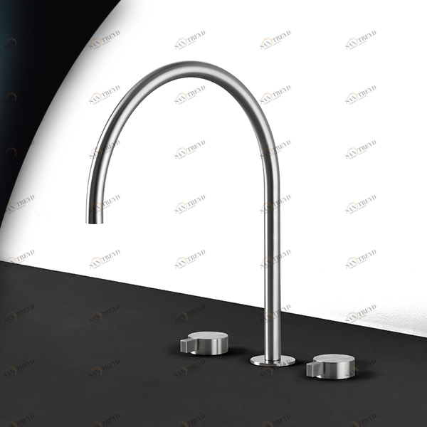 Смеситель для раковины сталь матовая TOOX Radomonte TXQ26S