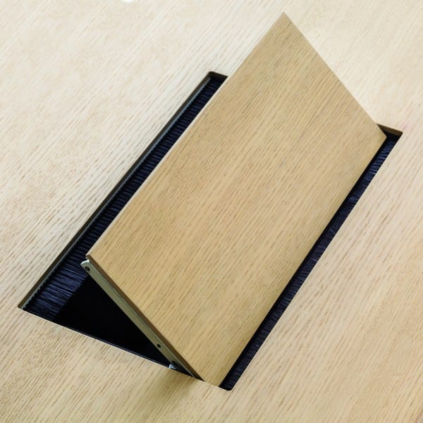 Квадратный стол для совещаний из алюминия и дерева Brunner FINA ARCH-00031497 - Вид №6