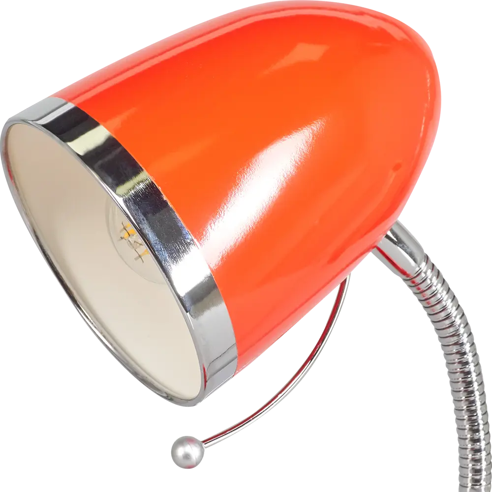 Рабочая лампа настольная KD-308, цвет оранжевый CAMELION STLM-2099823 - Вид №3