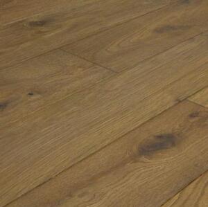 Массивная доска Amber Wood Smoked Матовый Лак Дуб Кантри с брашью (Текстурированная) 300-1400х125 мм.