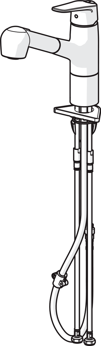 Oras 1832FG Смеситель для кухни 1832FG Vega Хром  - Вид №2