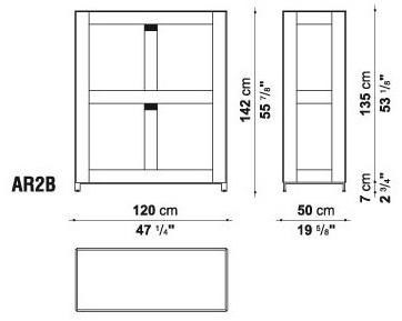 Maxalto Буфет из массива дерева с распашными дверцами Eracle sun-id-1365045 - Вид №3