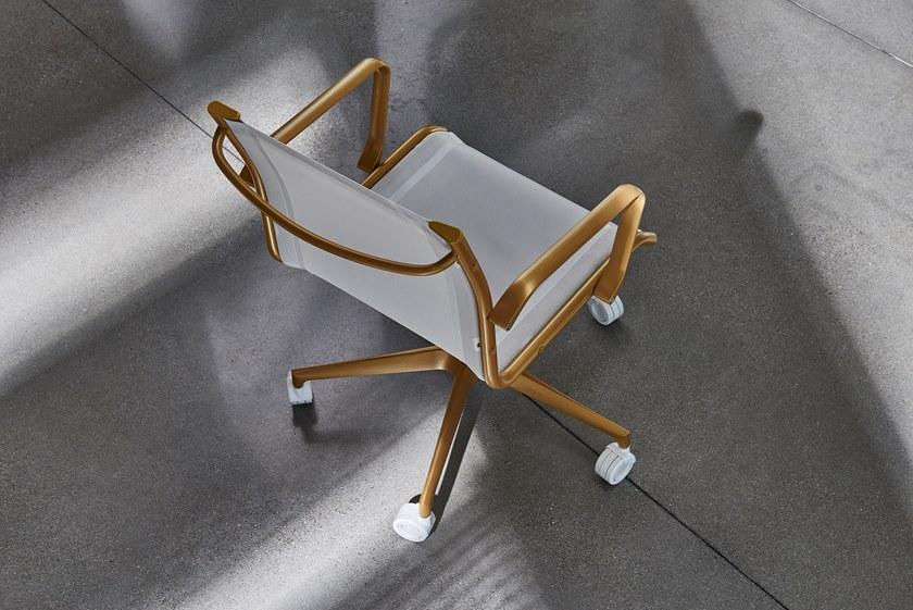 AP Factor Кресло руководителя в сетке с 5 спицами и подлокотниками Louisiana net sun-id-1384220 - Вид №8